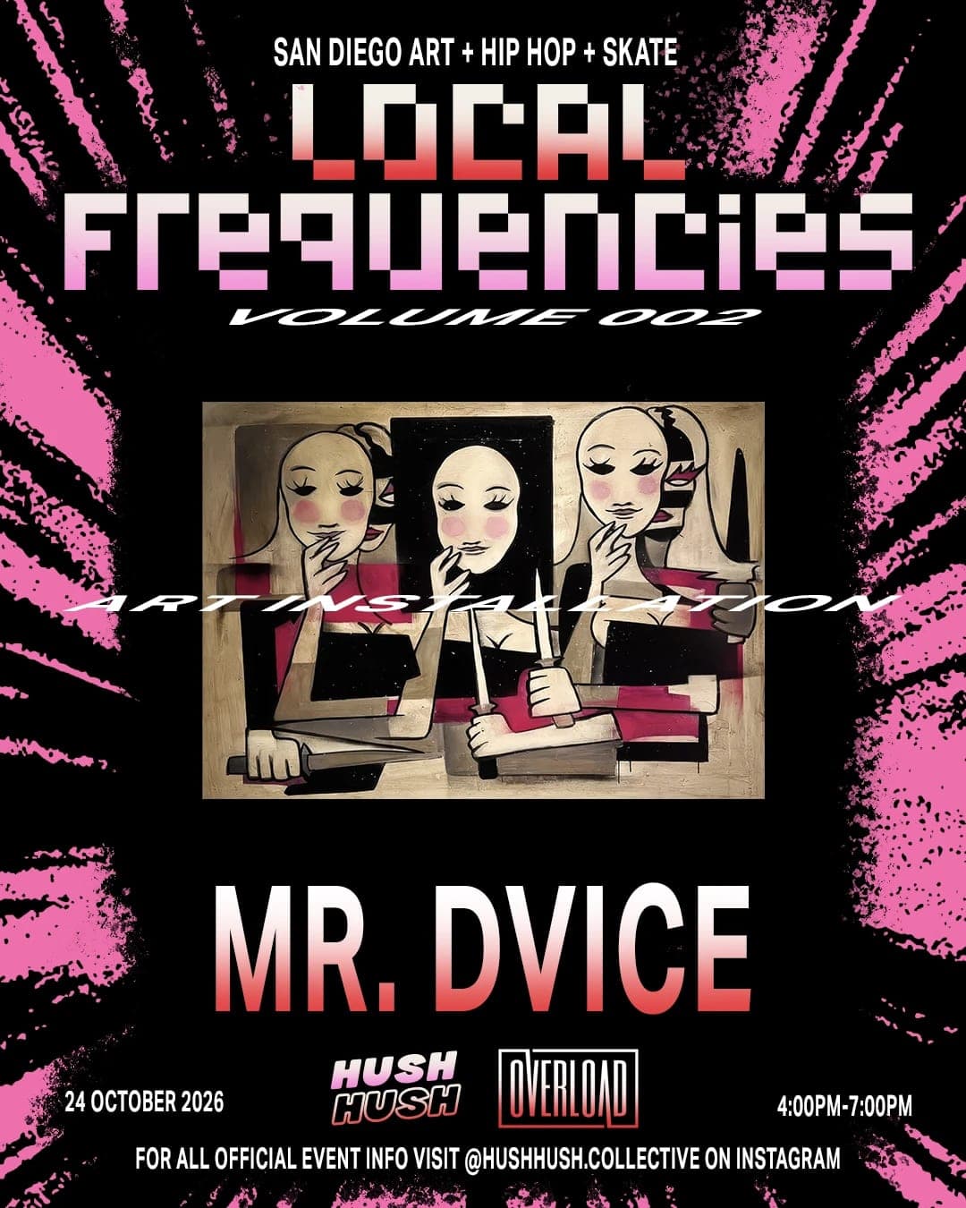 Mr. Dvice, Local Frequencies artist card
